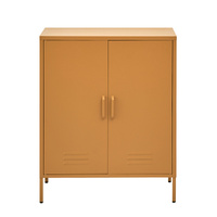 Artiss Buffet Sideboard Metal Cabinet SWEETHEART Yellow