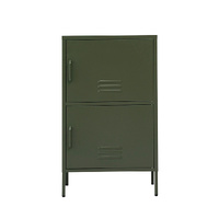 Artiss Double Buffet Sideboard Metal Cabinet - Green