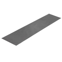 Gardeon Gutter Guard Aluminium Mesh 60m 100x20cm Black