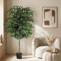 Artiss 180cm Artificial Ficus Tree Lifelike Indoor Decor Plant