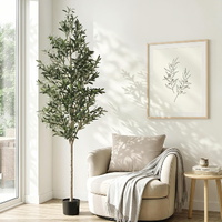 Artiss 210cm Artificial Olive Tree Faux Indoor Plant Decor