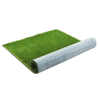 Primeturf Artificial Grass 30mm 1x20m 4-Colour Synthetic Lawn Turf