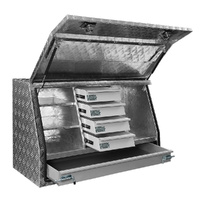 Giantz Aluminium Ute Tool Box Drawers 122x50cm Storage