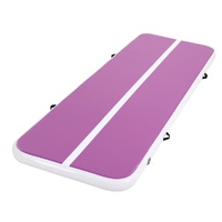 Everfit 3m Inflatable Air Track Mat Gymnastics Purple