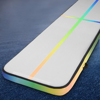 Everfit 5x1m Inflatable Air Track Mat - Multicolour Yoga