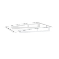 Instahut Window Door Awning Canopy 1m x 1m Clear Solid Aluminium Frame