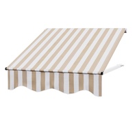 Instahut 1x1m Window Door Awning Polyester Beige White