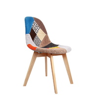 Artiss Dining Chairs Set of 2 DSW Replica Fabric Retro