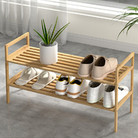 Artiss Bamboo Shoe Rack Cabinet Storage Organiser