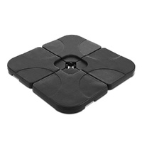 Instahut 50cm Umbrella Base 4 Plates Cantilever