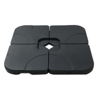 Instahut 50cm Umbrella Base 4 Plates Cantilever