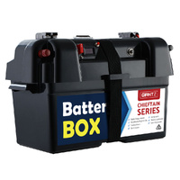 Giantz 12V AGM Deep Cycle Battery Box Portable Solar Caravan