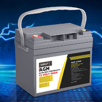 Giantz AGM Deep Cycle Battery 12V 40Ah Portable Solar Caravan
