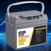 Giantz AGM Deep Cycle Battery 12V 50Ah Portable Solar Caravan