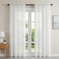 Artiss 2X Blockout Curtains Rod Pocket 132x213cm Light Filtering