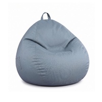 Artiss Outdoor Bean Bag Chair Cover Splash-Proof Grey