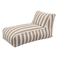 Artiss Outdoor Bean Bag Chair Cover Taupe | Splash-Proof
