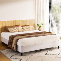 Artiss MASON King Bed Frame Metal Grey