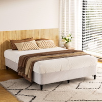 Artiss MASON Queen Bed Frame Metal Grey