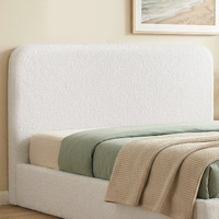 Artiss Double Headboard Boucle Fabric 155cm Washable Cover