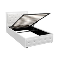 Artiss TIYO King Single Bed Frame Gas Lift White