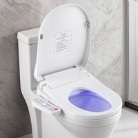 Cefito Electric Bidet Toilet Seat Heated Warm Water & LED Light
