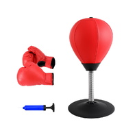 Everfit Desktop Punching Bag Stand Set with Speed Balls Pump & Swivel