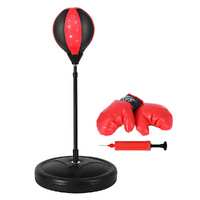 Everfit Kids Punching Bag Stand Height Adjustable with Gloves & Pump