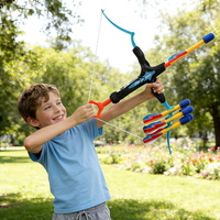 Keezi Kids Bow and Arrow Set Outdoor Archery 6 Arrows 81cm