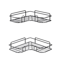 Cefito 2 Packs Bathroom Shelf Corner Storage Rack