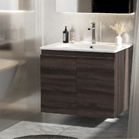 Cefito 600mm Vanity Unit with Basin Walnut