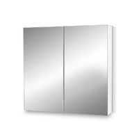 Cefito Bathroom Mirror Cabinet 750x720mm White Storage