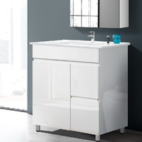 Cefito 765mm Freestanding Vanity Unit Basin Cabinet White