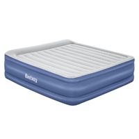 Bestway King 56cm Air Mattress Inflatable Airbed Blue