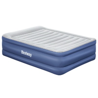 Bestway Queen 61cm Air Mattress Inflatable Airbed Blue