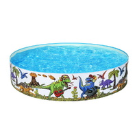 Bestway Kids Rigid Round Pool 183x38cm Dinosaur Design 946L