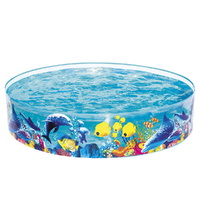 Bestway Kids Round Rigid Pool 183x38cm Undersea 946L