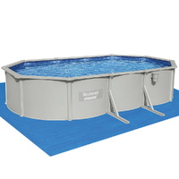 Bestway Round Steel Frame Pool 610x366cm w/ Filter & Ladder