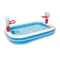 Bestway Kids Pool 251x168x102cm Inflatable 636L Above Ground