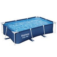 Bestway Rectangular Steel Frame Pool 259x170x61cm 2300L