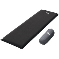 Weisshorn Self Inflating Sleeping Mat Single Black Camping