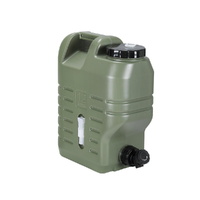 Weisshorn 12L Water Container Jerry Can Storage Tank Green