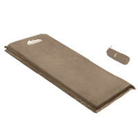 Weisshorn Self Inflating Mattress Single Coffee Camping Sleeping Mat