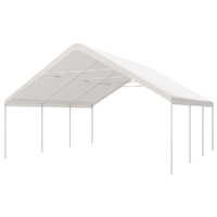 Instahut 6x6m Carport Kit Steel Shelter Gazebo Canopy