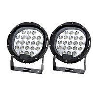 Giantz 7 Inch Pair LED Driving Lights 12V 24V Car Truck