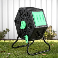 Gardeon 65L Rotating Compost Tumbler Composter Outdoor