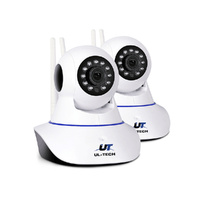 UL TECH 1080P Wireless IP Cameras WiFi Security White