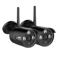 UL TECH Wireless CCTV 3MP Bullet Security Camera 2 Pack