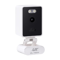 UL TECH 3MP IP Wireless Baby Monitor Security Camera White