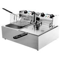 Devanti 20L Commercial Electric Deep Fryer 4400W Double Basket